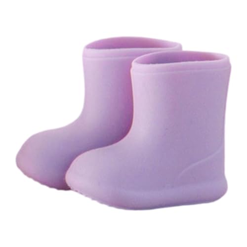 EHJRE Puppenschuhe, Mini wasserdichte Mode Ob11 Puppenschuhe für 1/12 Puppen, Foto Requisite, Stabile Puppen, Zubehör, Spielzeug, Violett EHJRE Puppenschuhe, Mini wasserdichte Mode Ob11 Puppenschuhe für 1/12 Puppen, Foto Requisite, Stabile Puppen, Zubehör, Spielzeug, Violett von EHJRE