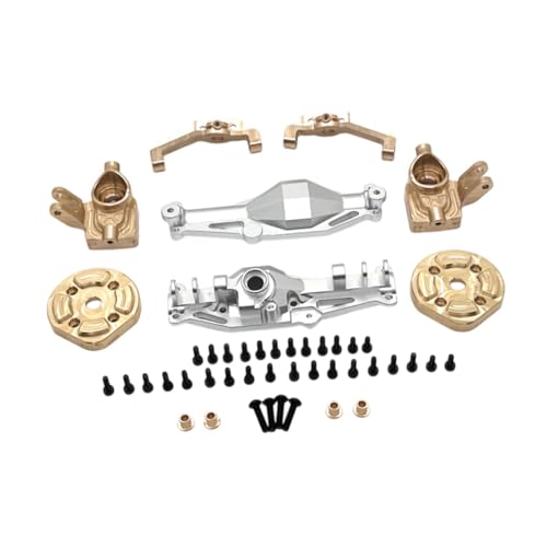 EHJRE RC Car Zubehör Ersatzzubehör Kits, Ersatzteil für Vorderachsgehäuse, Ferngesteuertes Autoteil für 1:12 RC Car H12Y H12Y+, Argent von EHJRE