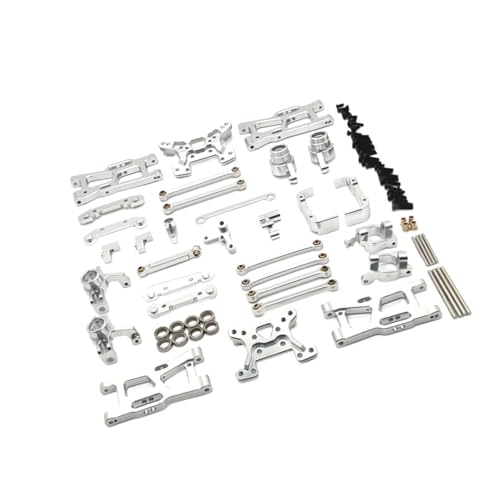 EHJRE RC Vorne Hinten Arm Lenkung Tassen Linkage Rod RC Auto Teile Kits Lenkung Tasse Teile Set, Silber von EHJRE