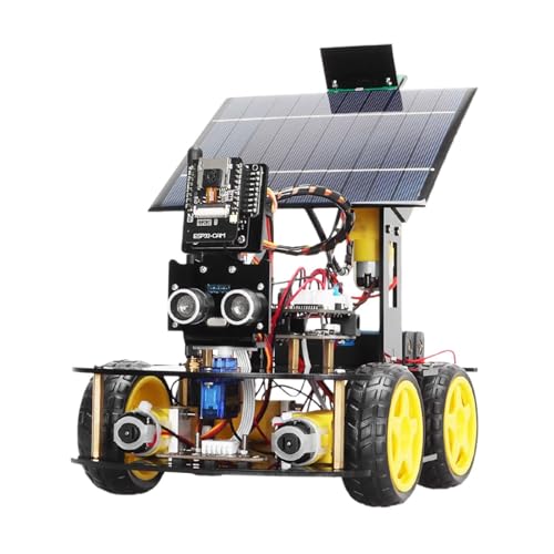 EHJRE Solarbetriebener Roboter, Automodell, Codierroboter, Programmierbar, Ab 12 Jahren, für Jugendliche von EHJRE