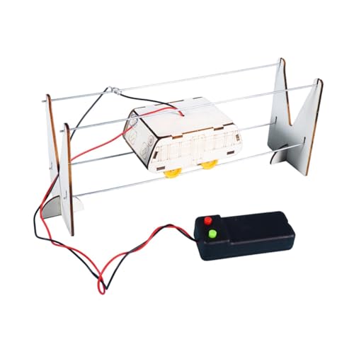 EHJRE Straßenbahn-Modell-Holzmodellbausatz, lustige Projekte, Holzpuzzle für Unterrichts-Requisiten, Kinder und Jugendliche von EHJRE