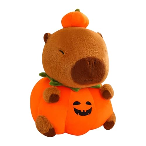 EHJRE Süßes Capybara Stofftier, Heimdekoration, Kürbiskörper, Capybara Plüschtier für Teenager, Kindergeschenke, 25cm von EHJRE