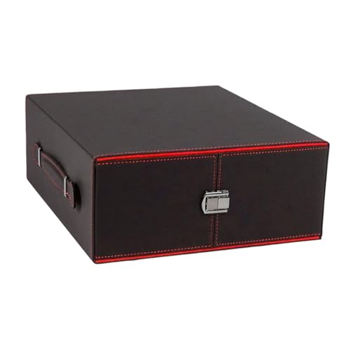 EHJRE Trading Card Deck Box Organizer Fall Lagerung Container Hält 1800 Karten PU Geeignet für, Rot EHJRE Trading Card Deck Box Organizer Fall Lagerung Container Hält 1800 Karten PU Geeignet für, Rot von EHJRE