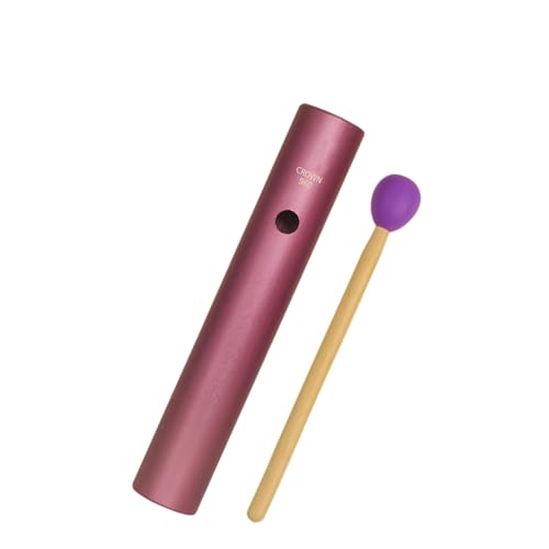 EHJRE Wah Wah Tube Percussion Lernwerkzeug, Professionell, mit Schlägel, Sandzylinder, Musikspielzeug, Früherziehung, Percussion Tube , Lila von EHJRE