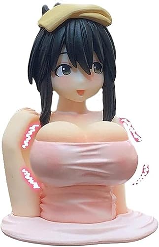 EHOTER 4 *STK Brust Schütteln Ornamente Brust Schütteln Ornamente Wackelfigur Titten Sammlung Puppe Statue Spielzeug Geschenke Kawaii Anime Action Figur Puppe für Zimmer Auto Dekor Ornamente von EHOTER