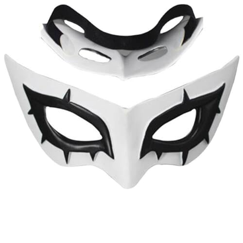 Persona Serie Maske für Halloween Kostüm Zubehör Cosplay Persona 5 Augenmaske Zubehör Halloween Party Karneval Kostüm Zubehör (1 Stück) von EHOTER