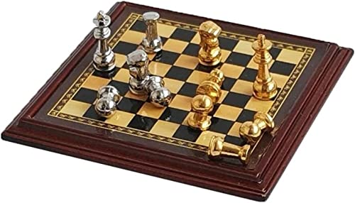 EHVYBDX International Chess Set Small Chess 1.9 Inch Mini Chess Ornaments Portable Table Game for Outdoor Travel Family Board Game von EHVYBDX