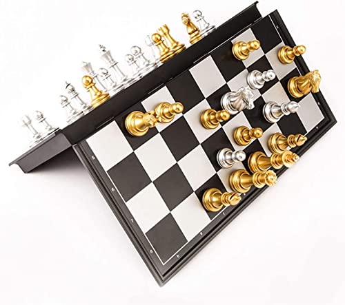 EHVYBDX Schachset mit Schachbrett 32 Schach magnetisches Brettspiel Schachfigurensets internationales Schach von EHVYBDX