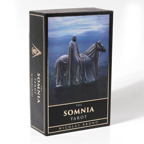 EHYXTEGX Das Somnia Tarot, 78 Karten, 1:1 Größe, vergoldeter Rand, Leitfaden für Tarot-Brettspiele The Somnia Tarot von EHYXTEGX