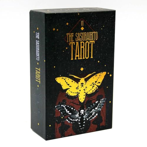 EHYXTEGX Die Sasuraibito-Tarotkarten, ein 78-Deck, Oracle English Visions Divination Edition, Spiele The sasuraibito tarot von EHYXTEGX