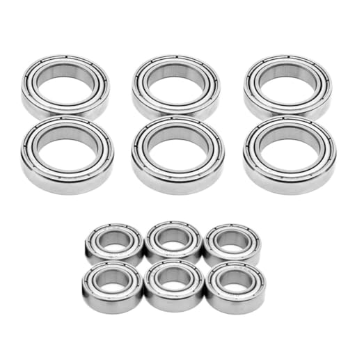 EHxCUF 12PCS Stahl Kugellager Set Kompatibel Mit ZD Racing MX07 8763 8764 RC Auto Ersatzteile Zubehör von EHxCUF