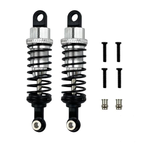 EHxCUF 2er-Pack Aluminium-Stoßdämpfer-Upgrade-Teile Kompatibel mit A959 A969 A979 K929 C14 C24 D91 99S RC-Autos kompatibel(White) von EHxCUF