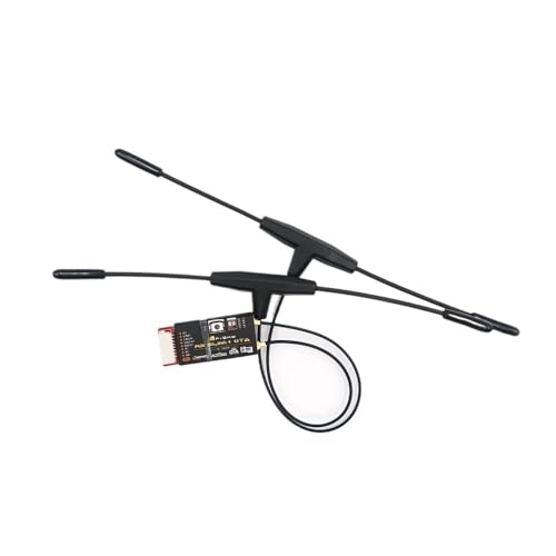 EHxCUF 6 PWM-Ausgänge, kompatible Dual-T-Antennen, 900-MHz-Long-Range-R9-Slim-Plus-OTA-Empfänger(FCC Non-EU) von EHxCUF