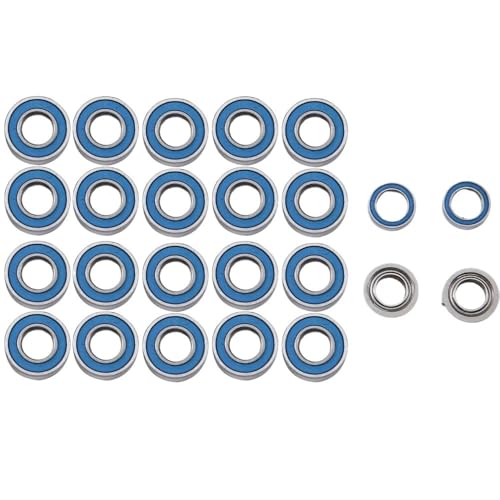 EHxCUF Abgedichteter Lagersatz 24-teilig Kompatibel mit kompatibles MF-01X MF01X RC-Car-Upgrade-Teilezubehör von EHxCUF