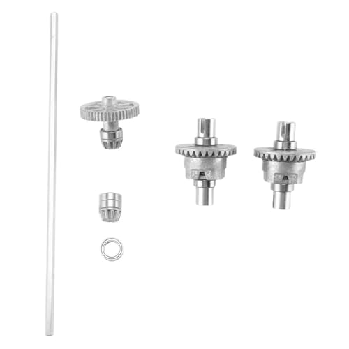 EHxCUF Alle Metall Differential Hauptachse Antriebswelle Getriebe Set Kompatibel Mit 9125 RC Auto Upgrade Teile Zubehör 3 Stück von EHxCUF