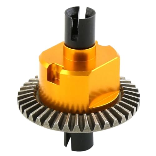 EHxCUF Ganzmetall-Gelb-Differential 02024, kompatibel mit 94106 94107 94108 94111 94122 94123 94166 94177 94188 Kompatibel mit 1/10 RC-Autos von EHxCUF