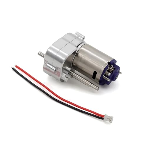 EHxCUF Getriebemotor Kompatibel mit 1/12 RC-Autos, kompatibel mit MN82 MN78 Upgrade-Teilen(Silver) von EHxCUF