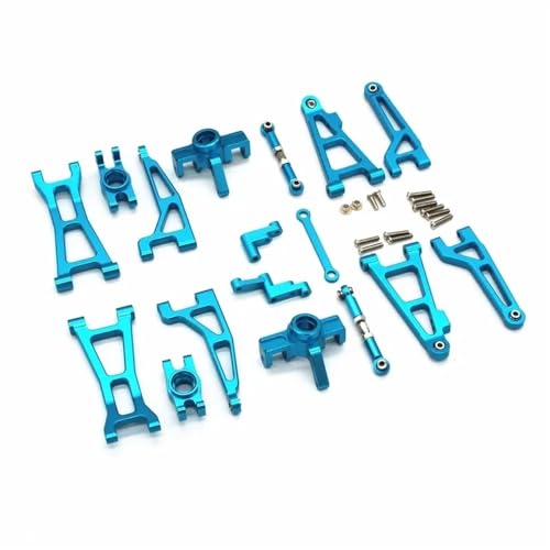 EHxCUF H16H Kompatible Ersatzteile 16207 16208 16209 16210 Kompatibel mit Modifizierte RC Drift Auto Fernbedienung Fahrzeug Metall Upgrade Zubehör(Blue) von EHxCUF