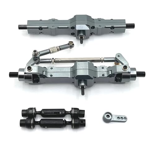 EHxCUF Kompatible Ersatz-Antriebswellenbaugruppe Kompatibel mit 1/10 und 1/16 ferngesteuerte Autos mit Metall-Upgrade-Teilen Kompatibel mit Vorder- und Hinterachse(Titanium) von EHxCUF