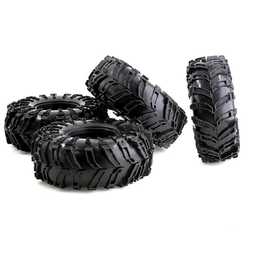 EHxCUF Kompatible Gummireifenräder Kompatibel mit 1/10 Rock Buggy RC Crawler 90046 2 oder 4 Stück 2,2 Zoll(4PCS) von EHxCUF