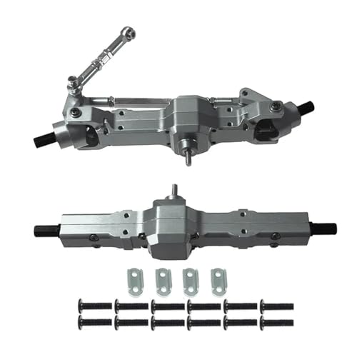 EHxCUF Kompatible Metall-Upgrade-Modifikationsteile Kompatibel mit 1/16 ferngesteuertes Auto, einschließlich C14 C24 Feiyu-Metallbrücke und Schnalle(Titanium) von EHxCUF