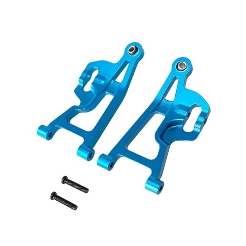 EHxCUF Kompatible Metall-Upgrade-Teile Kompatibel mit den vorderen unteren Arm 1/14 14209 14210 RC-Car(Blue) von EHxCUF