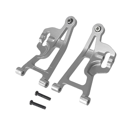 EHxCUF Kompatible Metall-Upgrade-Teile Kompatibel mit den vorderen unteren Arm 1/14 14209 14210 RC-Car(Silver) von EHxCUF