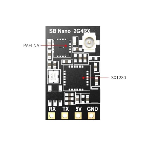 EHxCUF Kompatibler 2,4-G-ELRS-Empfänger Kompatibel mit FPV-Freestyle- und Long-Range-Drohnen-DIY-Projekte von EHxCUF
