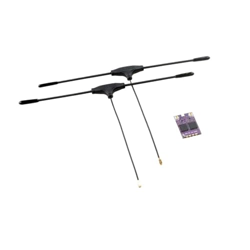 EHxCUF Kompatibler Dual-ELRS-Diversity-Empfänger Kompatibel mit DIY-FPV-Langstreckendrohnen und RC-Flugzeuge 915 MHz 868 MHz mit integriertem TCXO(868MHZ) von EHxCUF