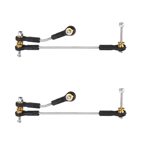 EHxCUF Kompatibler Lenkstangen- und Servostangensatz Kompatibel mit C14 C24 C34 B1 B14 B24 B16 B36 1/16 RC-Autos von EHxCUF