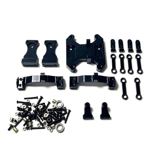 EHxCUF Kompatibles Upgrade-Zubehör Kompatibel mit Metal Balance Chassis Board Wippe Kit 1/16 RC Car B16 B36(Black) von EHxCUF