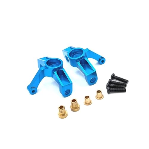 EHxCUF Metall-Frontlenkbecher-Upgrade Kompatibel mit 1/10 RC-Auto, kompatibel mit 104072 104001 104002 Ersatzteilen(Sky Blue) von EHxCUF