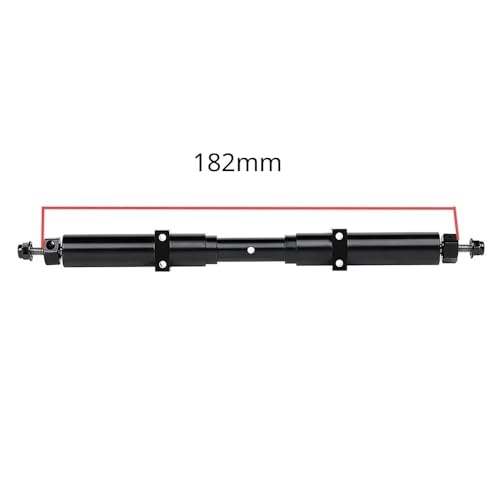 EHxCUF Metall-Hinterachse ohne Antrieb Kompatibel mit 1:14-Anhänger und 1/10 RC-Car-DIY-Teile, kompatible Größen 1335 mm, 155 mm, 182 mm(182MM) von EHxCUF