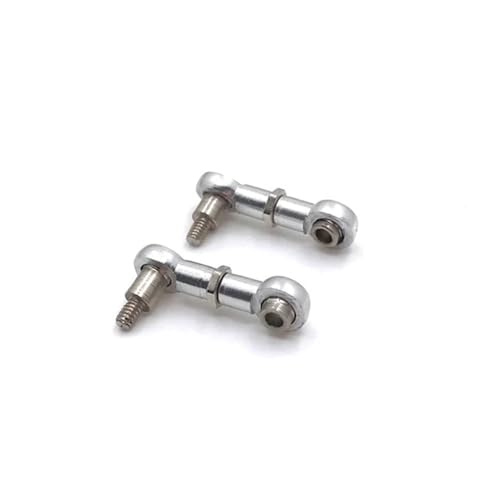 EHxCUF Metall-Lenkverbindungs-Upgrade Kompatibel mit 1/28 RC-Autos, kompatibel mit den Modellen 284131 K969 K979 K989 K999 P929 P939(Silver) von EHxCUF