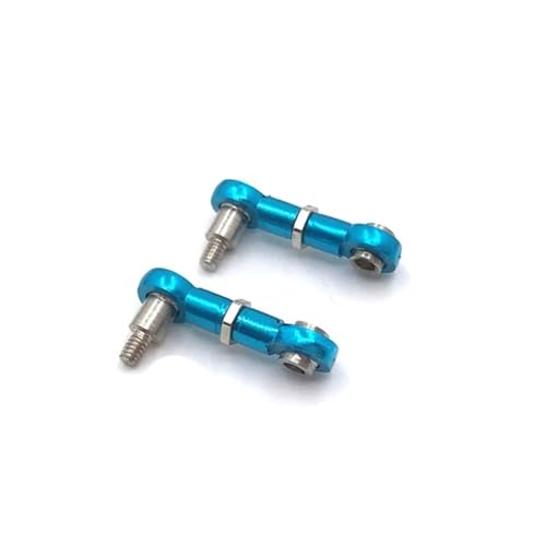 EHxCUF Metall-Lenkverbindungs-Upgrade Kompatibel mit 1/28 RC-Autos, kompatibel mit den Modellen 284131 K969 K979 K989 K999 P929 P939(Sky Blue) von EHxCUF