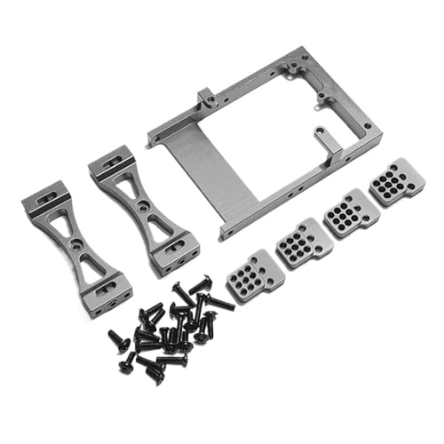 EHxCUF Metall Servo Halterung Träger Querträger Shock Mount Kompatibel Mit 1/16 RC Auto Upgrade Teile Zubehör C14 C24 B14 B24 von EHxCUF