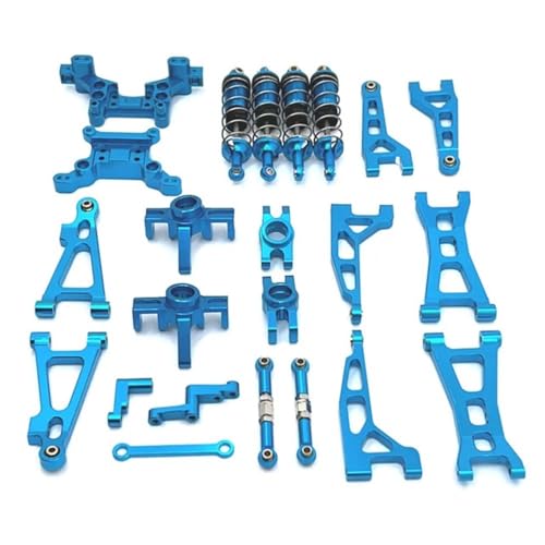 EHxCUF Metall-Upgrade-Kit Kompatibel mit 16207 16208 16209 16210 H16 kompatible RC-Autoteile(Blue) von EHxCUF