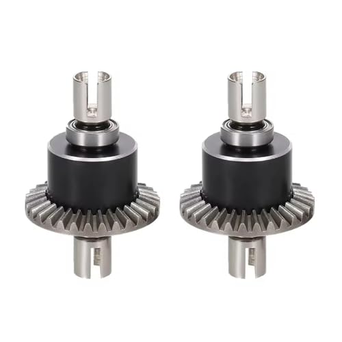 EHxCUF Metall-Upgrade-Teile Kompatibel mit Differential-RC-Autos, kompatibel mit 144001 144002 144010 124007 124016 124017 124018 124019(2PSC) von EHxCUF