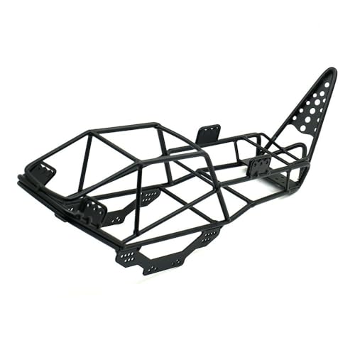 EHxCUF Metallstahl-Überrollkäfig-Chassis-Rahmenkörper Kompatibel mit RC-Crawler-Automodelle im Maßstab 1:10. Kompatibilität von EHxCUF