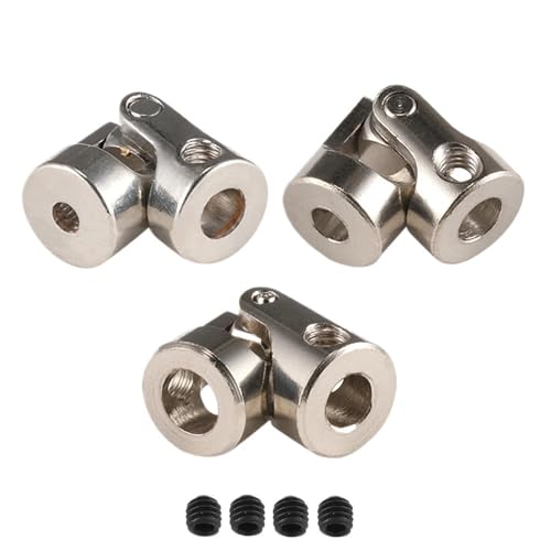 EHxCUF Universal Joint Motor Stecker Kardangelenk Kupplung Adapter Kompatibel mit RC Spielzeug Autos Kompatibel Mit 3mm 4mm 5mm 6mm Modelle(3.8MM to 3.8MM) von EHxCUF