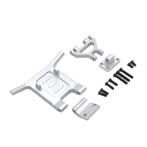 EHxCUF Universelle Metall-Upgrade-Frontstoßstangen-Modifikation Kompatibel mit kompatible RC-Autos 144001 144002 124016 124017 124018 124019(White) von EHxCUF