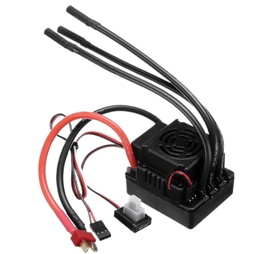 Kompatibler wasserdichter bürstenloser Regler Kompatibel mit elektrische Geschwindigkeitsregler 60A 80A 120A S-80A S-120A(80A ESC- T Plug) von EHxCUF