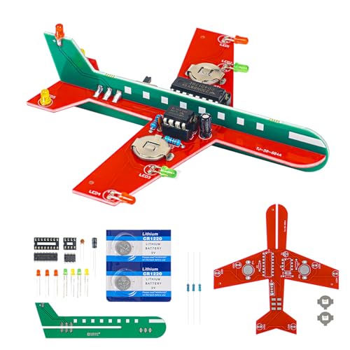 EIELE Elektronisches Lötübungsset Leuchtender Flieger Lustig und interessant Elektronisches Lernset für Lötanfänger(Löten erforderlich) von EIELEDIY