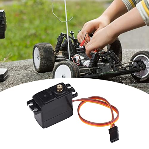 EIMSOAH 2,2 Kg RC-Servomotor, Servo mit Hohem Drehmoment, Wasserdichtes Metallgetriebe-Servo-Fernbedienungszubehör für 1/16 1/14 1/12 RC Crawler-Auto-Servoteile Modellboot-Flugzeugroboter von EIMSOAH