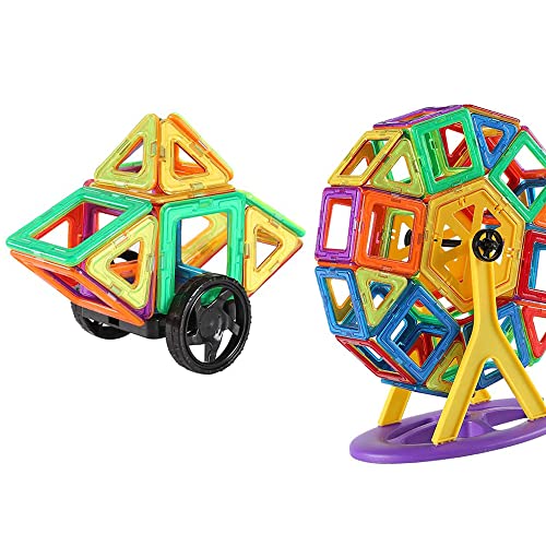 EIMZU Magnet Spielzeug Magnetspiele, Magnetische Bausteine Set 60 Teile, Magnet Spielzeug, Kinder Magnetbausteine Set, Ideales Spielzeug als Geschenk für Kinder von EIMZU