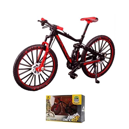 EIMZU Mini-Mountainbike-Spielzeug, 1:10 Simuliertes Fahrrad-Modell, Fahrrad-Modell, Legierung Finger Mountainbike Modell Ornamente von EIMZU