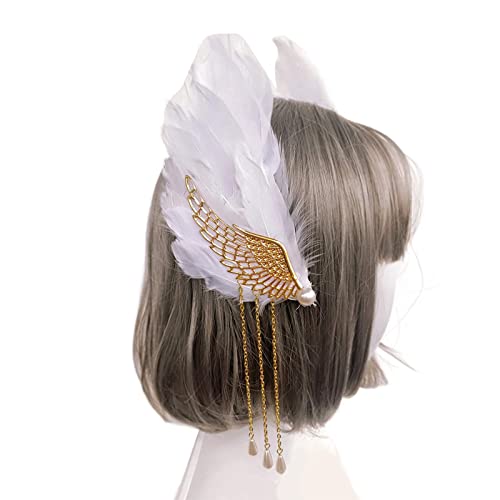 EINCORN Haarspange mit Engelsflügeln für Mädchen, Anime, Dienstmädchen, Cosplay, Kostüm, Party, Kopfschmuck für Damen, C-Show-Stil von EINCORN