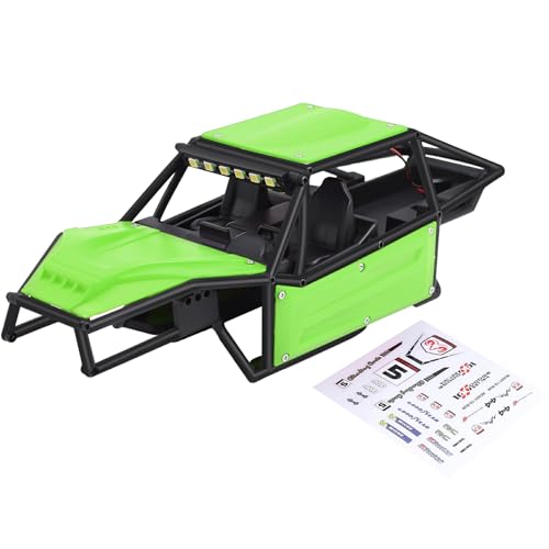 EIOLWJIEO 1 stücke Langlebige Auto Shell Kunststoff Für Trx4m 1/18 Crawler RC Auto Zubehör Ersatz Teile RC Upgrade Teil RC Auto Teil, Grün von EIOLWJIEO