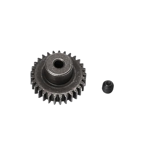 EJRNPWRF 11184 Metal Diff Main Gear 64T 11181 Motor Ritzel Getriebe 17T 21T 26T 29T für LKW 1/10 RC Teile für HSPHimoto für Amax Redcat 94111(29T) von EJRNPWRF