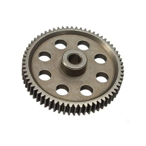 EJRNPWRF 11184 Metal Diff Main Gear 64T 11181 Motor Ritzel Getriebe 17T 21T 26T 29T für LKW 1/10 RC Teile für HSPHimoto für Amax Redcat 94111(64T) von EJRNPWRF